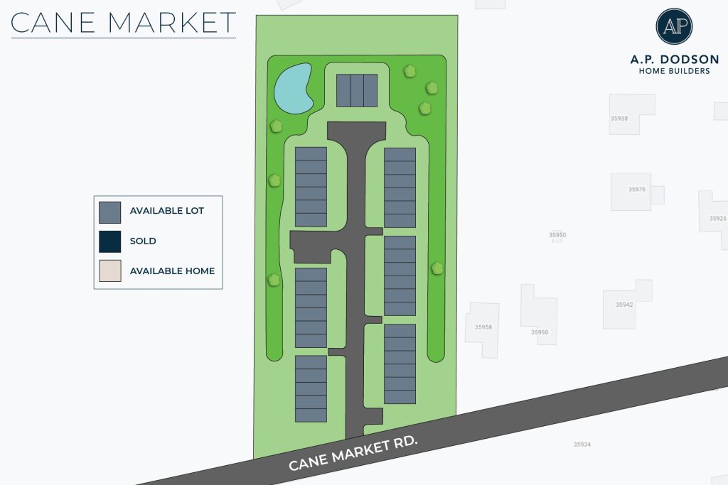 Cane market lot map