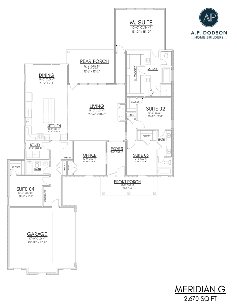 MERIDIAN G FLOORPLAN
