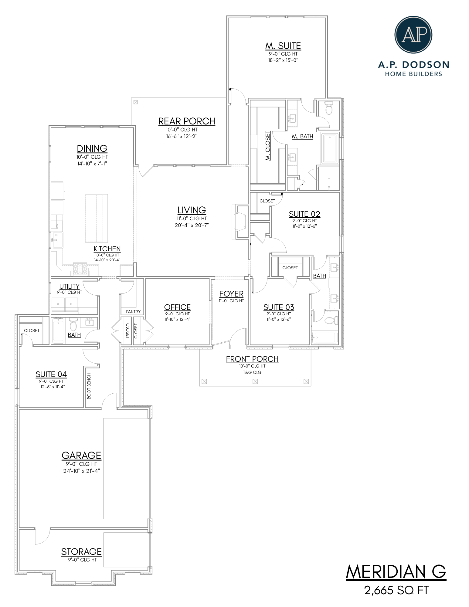 MERIDIAN G FLOORPLAN
