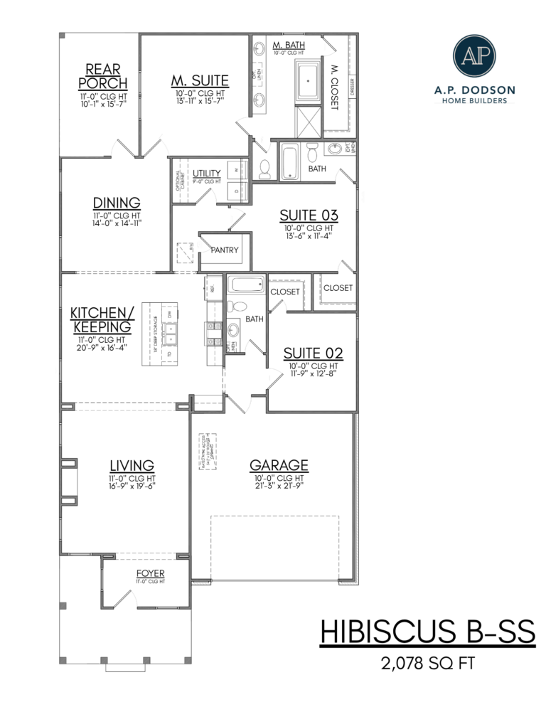 HIBISCUS B-SS FLOORPLAN