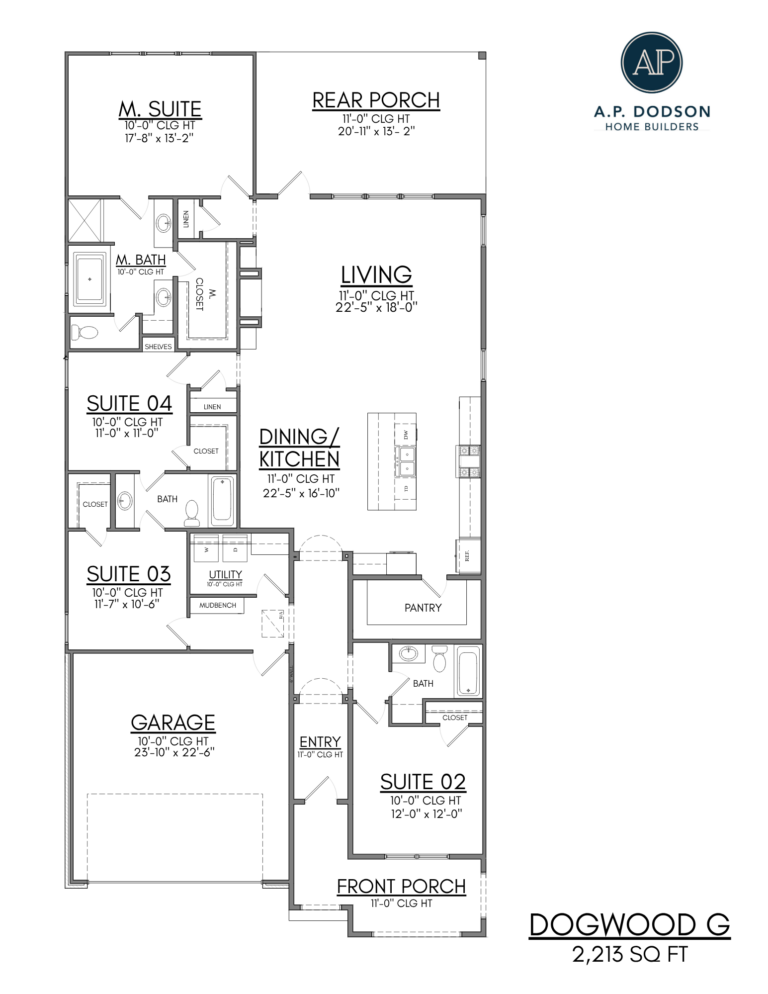 4 bedroom home with large pantry