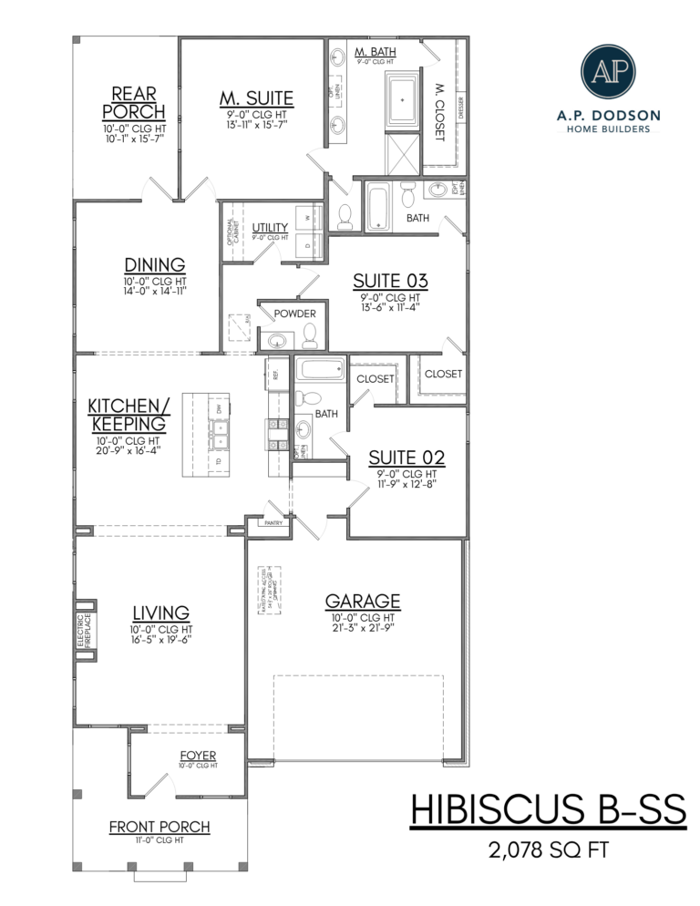 HIBISCUS B-SS FLOORPLAN