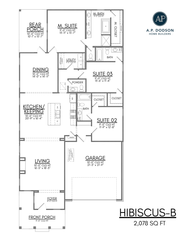 HIBISCUS B FLOORPLAN (2078)